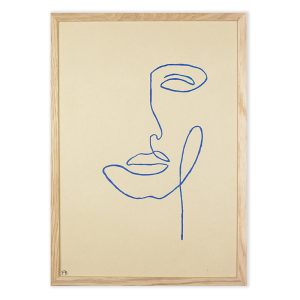 Visage - Papier kraft