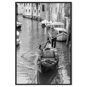 Un gondolier à Venise