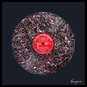 Vinyle encadré