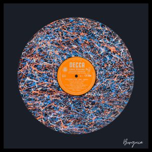 Vinyle encadré