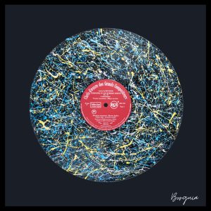 Vinyle encadré