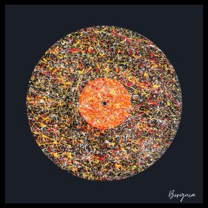 Vinyle encadré