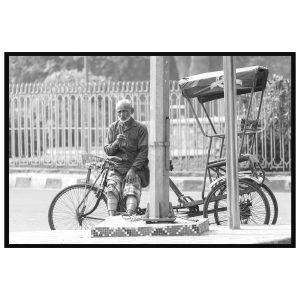 Le vieil homme et son rickshaw